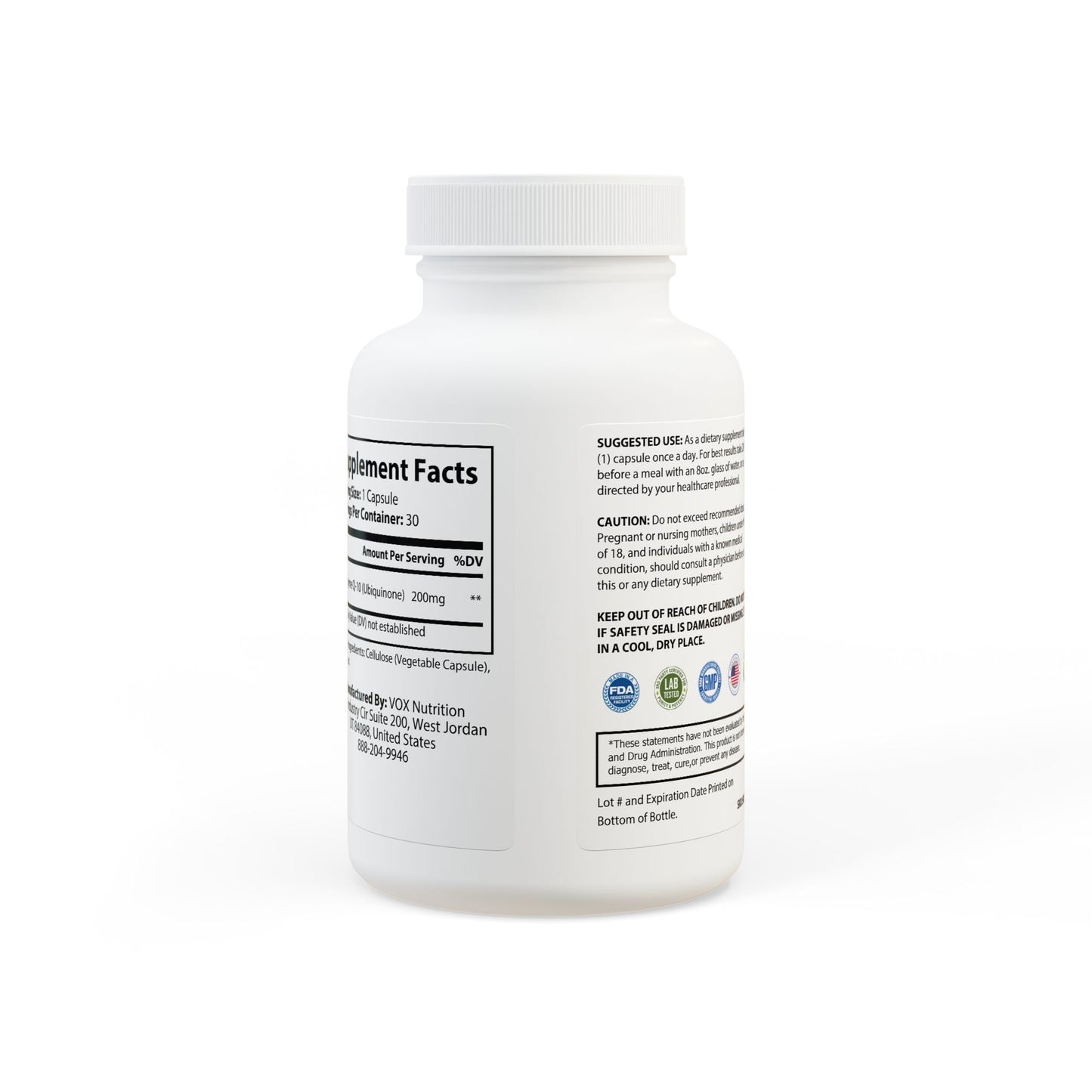 CoQ10 (Ubiquinone) (30 Capsules)