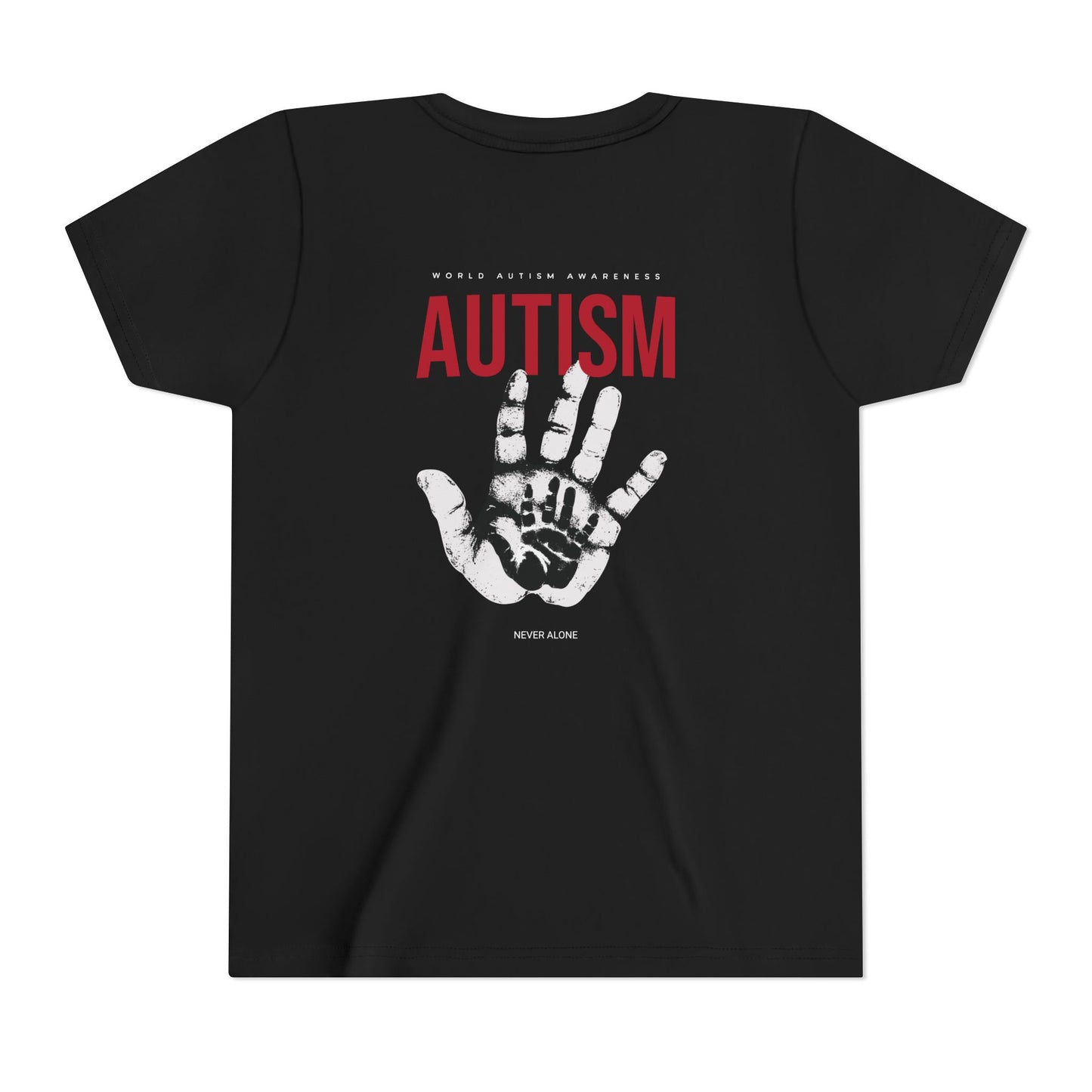 'Never Alone' - Autism Awareness Youth Tee