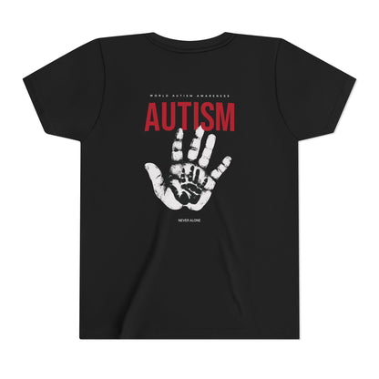 'Never Alone' - Autism Awareness Youth Tee
