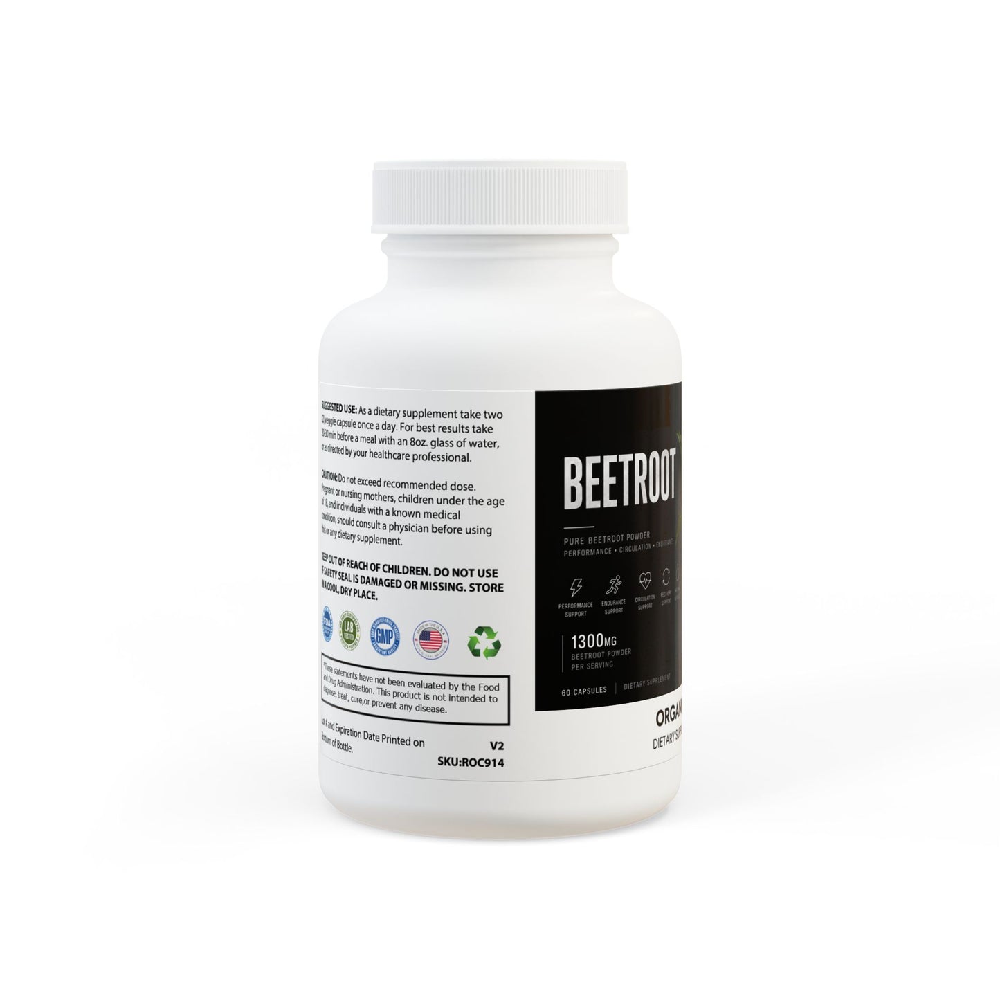 Quality Beetroot (60 Capsules)