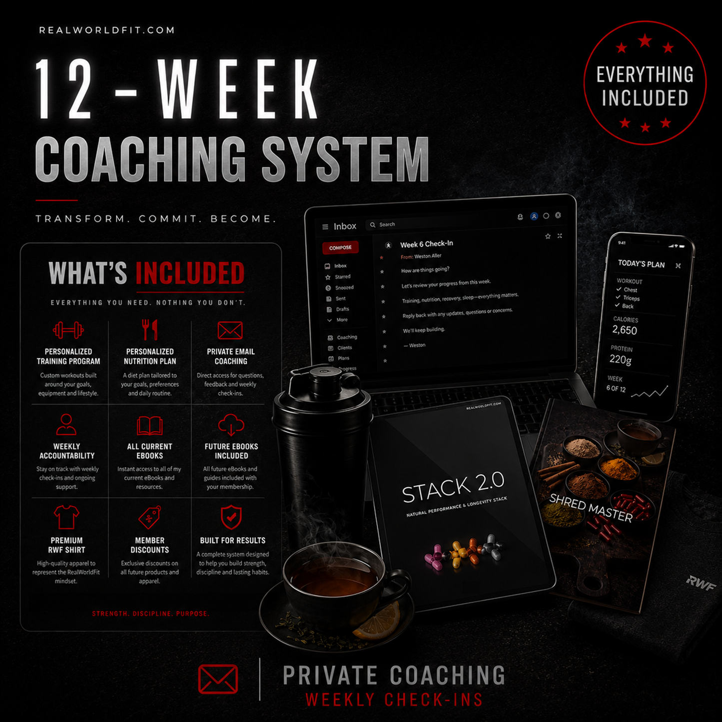 12-WEEK CUSTOM PROGRAM
