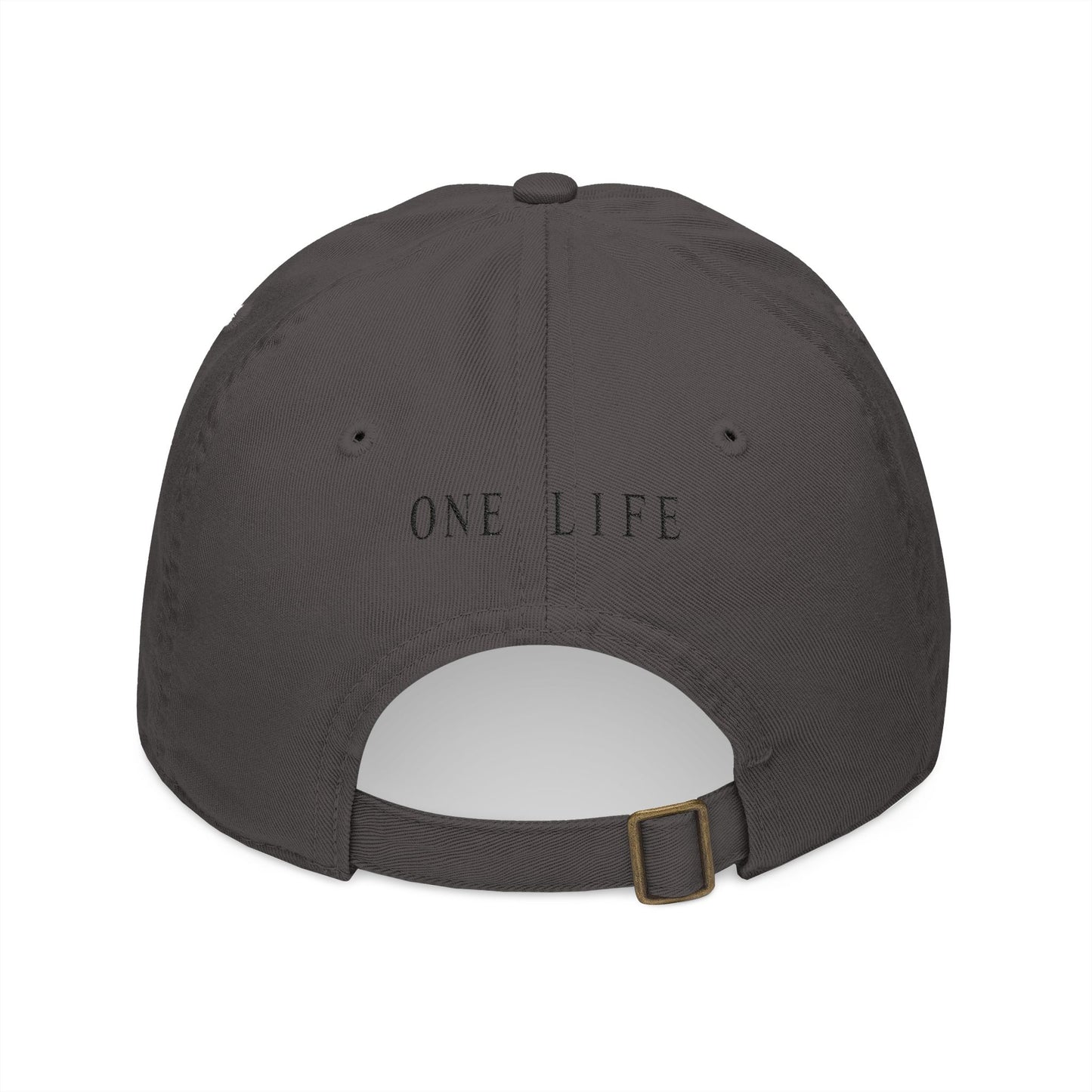 Minimal RWF Organic Embroidered Cap — 'One Life'