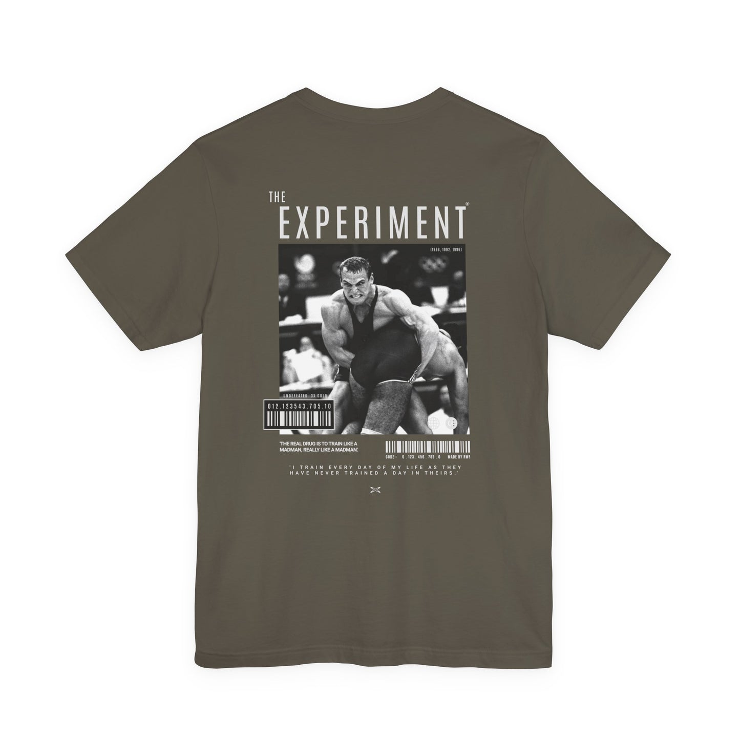 RWF Custom Street Tee - 'The Experiment' (Aleksandr Karelin)