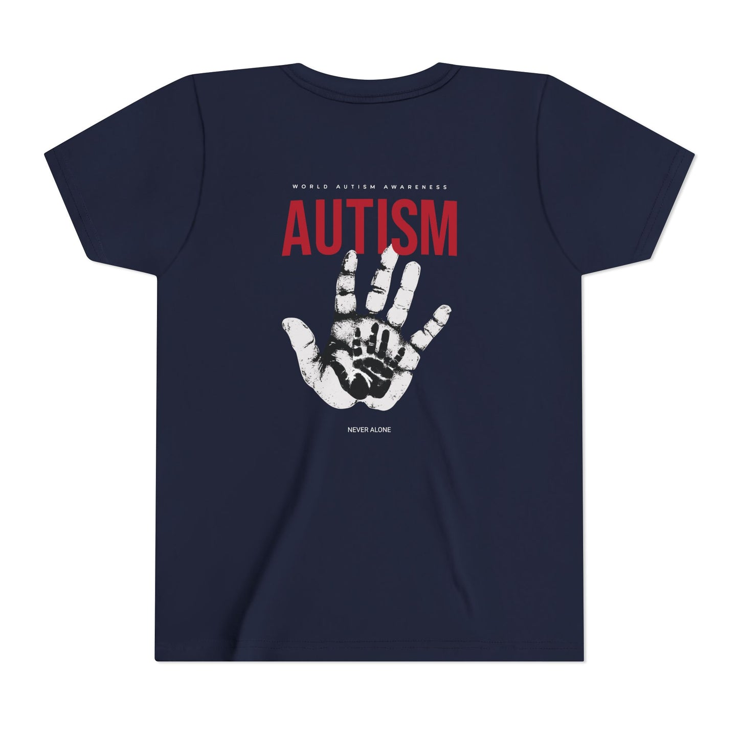 'Never Alone' - Autism Awareness Youth Tee